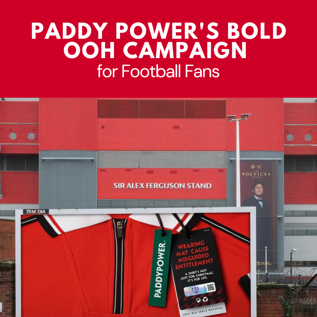 Paddy Power's Bold OOH Campaign for Football Fans